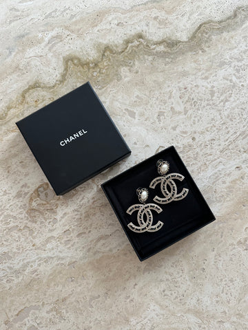 Chanel CC Boucles Gold