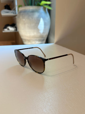 Chanel Butterfly Sunglasses Tortoise Brown
