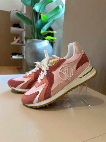 Louis Vuitton Run Away Trainers Pink 36