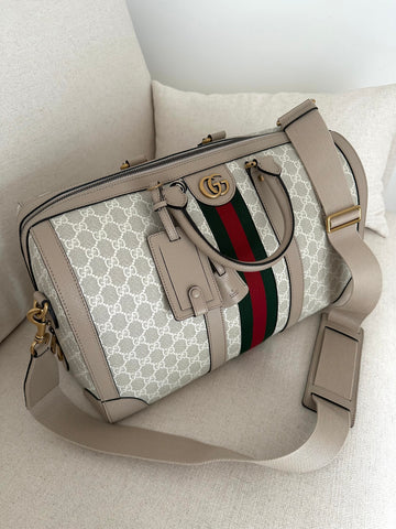 Gucci Savoy Small GG Supreme Duffle Bag