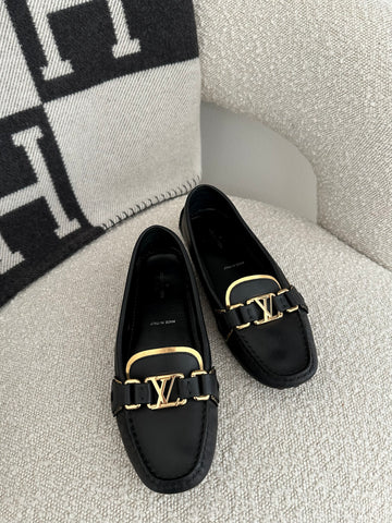 Louis Vuitton Oxford Loafers Black 36,5