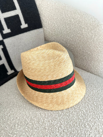 Gucci Straw Bucket Hat