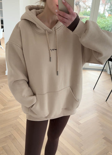 Oversized ''Just be you'' Hoodie