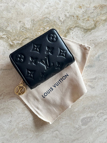 Louis Vuitton Lou Coussin Wallet Black