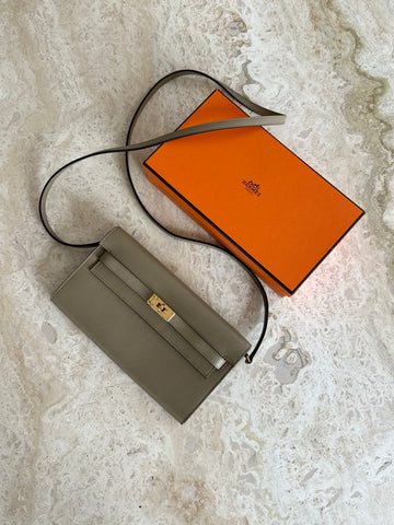 Hermés Kelly To Go Beige Marfa Evercolor GHW