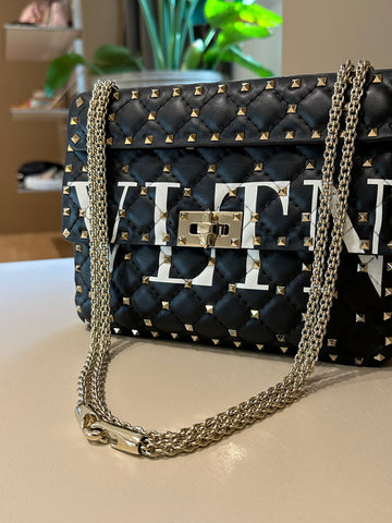 Valentino Garavani Medium Nappa Rockstud Spike Bag