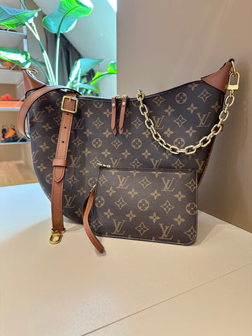 Louis Vuitton Loop Hobo Bag Monogram Canvas