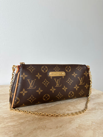 Louis Vuitton Pochette Eva Monogram Canvas