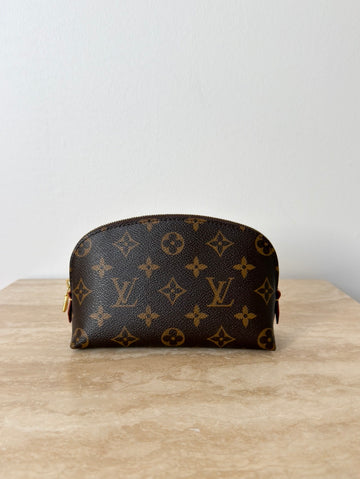 Louis Vuitton Cosmetics Pouch Monogram Canvas