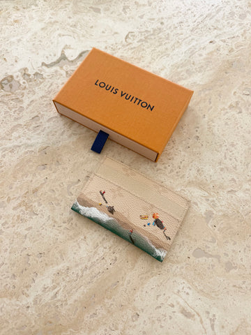 Louis Vuitton Double Card Holder Monogram Sports & Leisure Sand