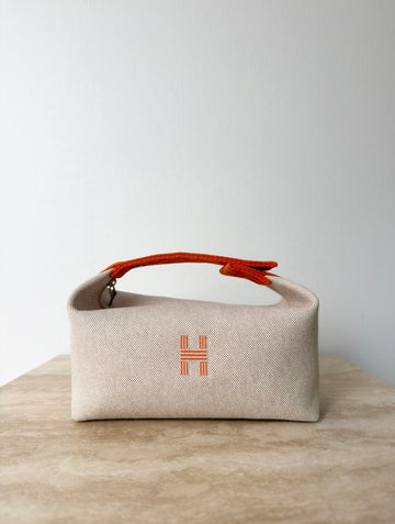 Hermés Bride-a-Brac Small Natural/orange