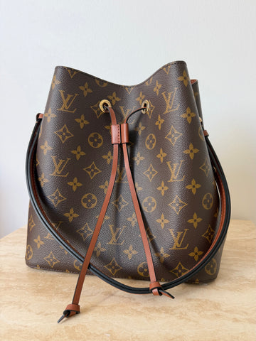 Louis Vuitton Néonoé MM Monogram Canvas Caramel