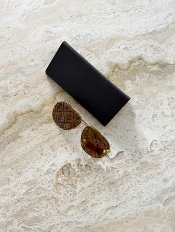 Fendi FF Aviator Sunglasses
