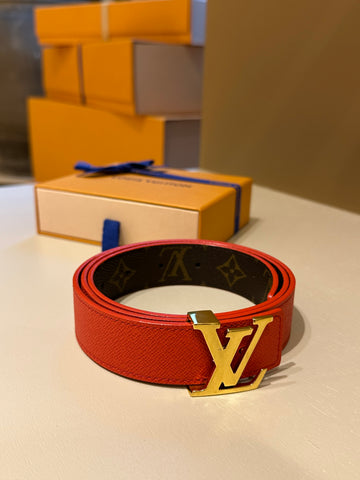 Louis Vuitton Initials 30mm Reversible Belt 85