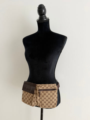Gucci GG Canvas Waist Bag