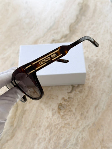 Christian DiorSignature B41 Sunglasses Havana