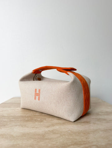 Hermés Bride-a-Brac Small Natural/orange