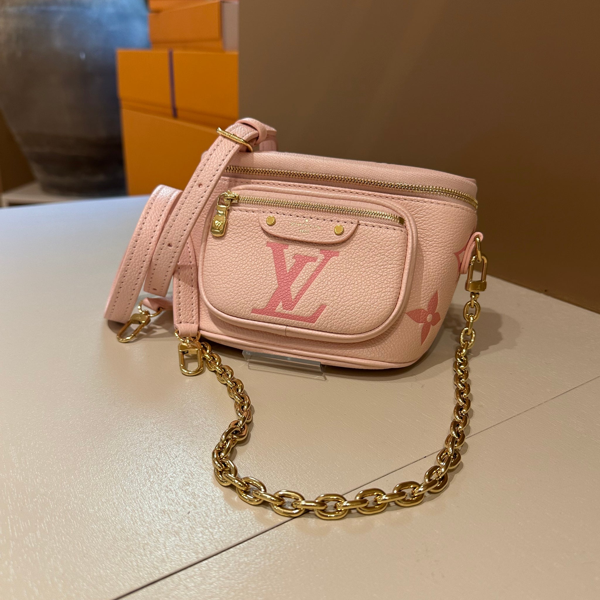 Louis Vuitton Mini Bumbag By The Pool Pink