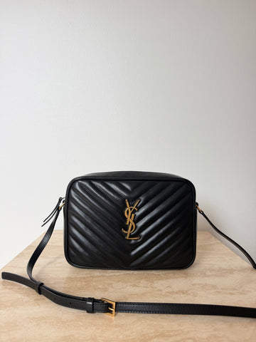 YSL Camera Bag Black GHW