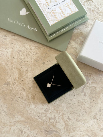 Van Cleef and Arpels Sweet Alhambra Mother of Pearl Necklace