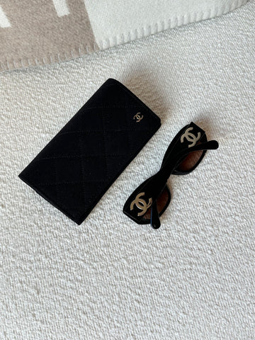 Chanel CC Logo Sunglasses Black