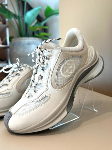 Gucci Run Lace-up Sneakers White 36
