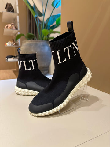 Valentino Garavani VLTN Sock Boots Black 35