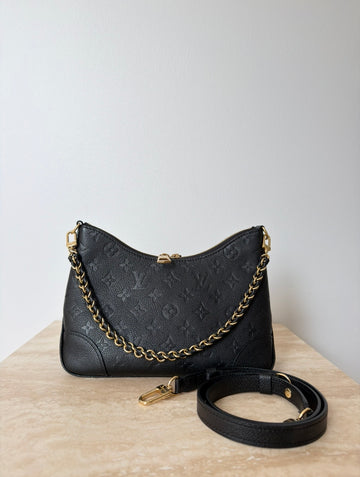 Louis Vuitton Boulogne PM Black Empreinte Leather
