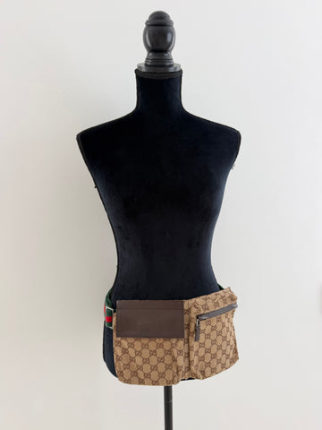 Gucci GG Canvas Waist Bag