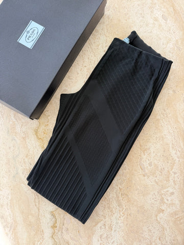 Prada Re-Nylon Piqué Leggins Black 42