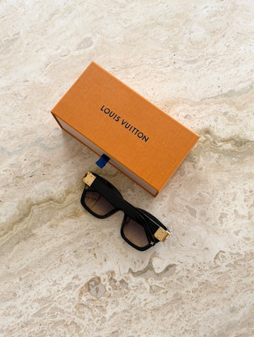 Louis Vuitton S-Lock Square Sunglasses Black