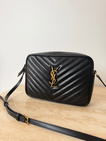 YSL Camera Bag Black GHW
