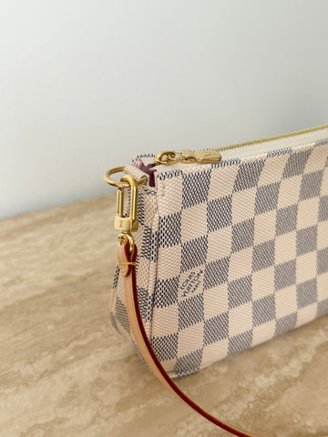 Louis Vuitton Pochette Accessories Damier Azur