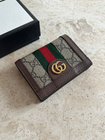 Gucci Ophidia GG card Case Wallet