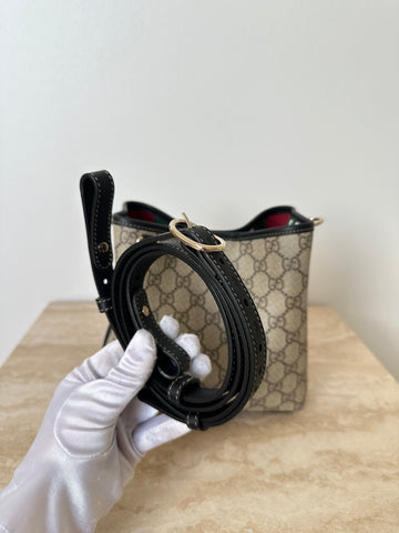 Gucci GG Emblem Small Bucket Bag