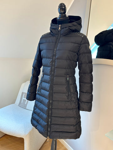 Moncler Talev Giubbotto Long Down Jacket Black