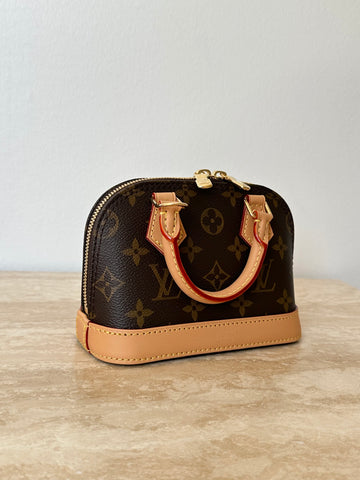 Louis Vuitton Nano Alma Monogram Canvas