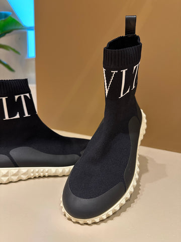 Valentino Garavani VLTN Sock Boots Black 35