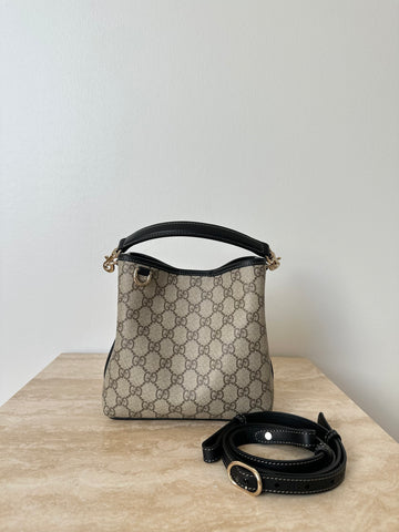 Gucci GG Emblem Small Bucket Bag