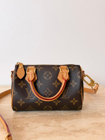 Louis Vuitton Speedy Nano Monogram Canvas