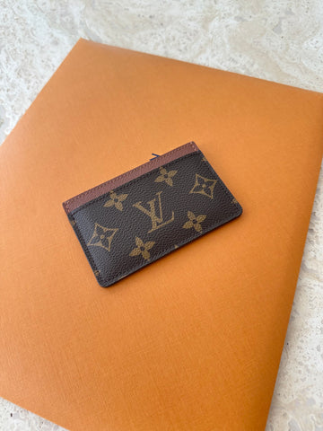 Louis Vuitton Card Holder Monogram Canvas