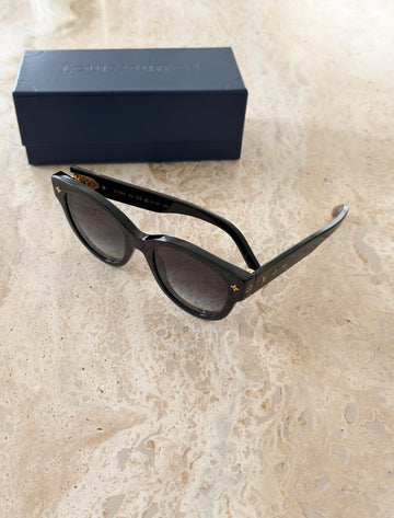 Louis Vuitton My Monogram Round Sunglasses Black