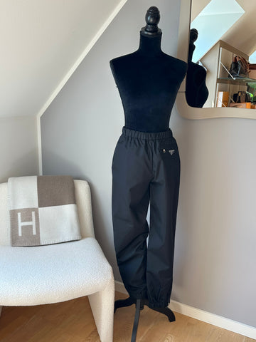 Prada Re-Nylon Gabardine Pants Black 40