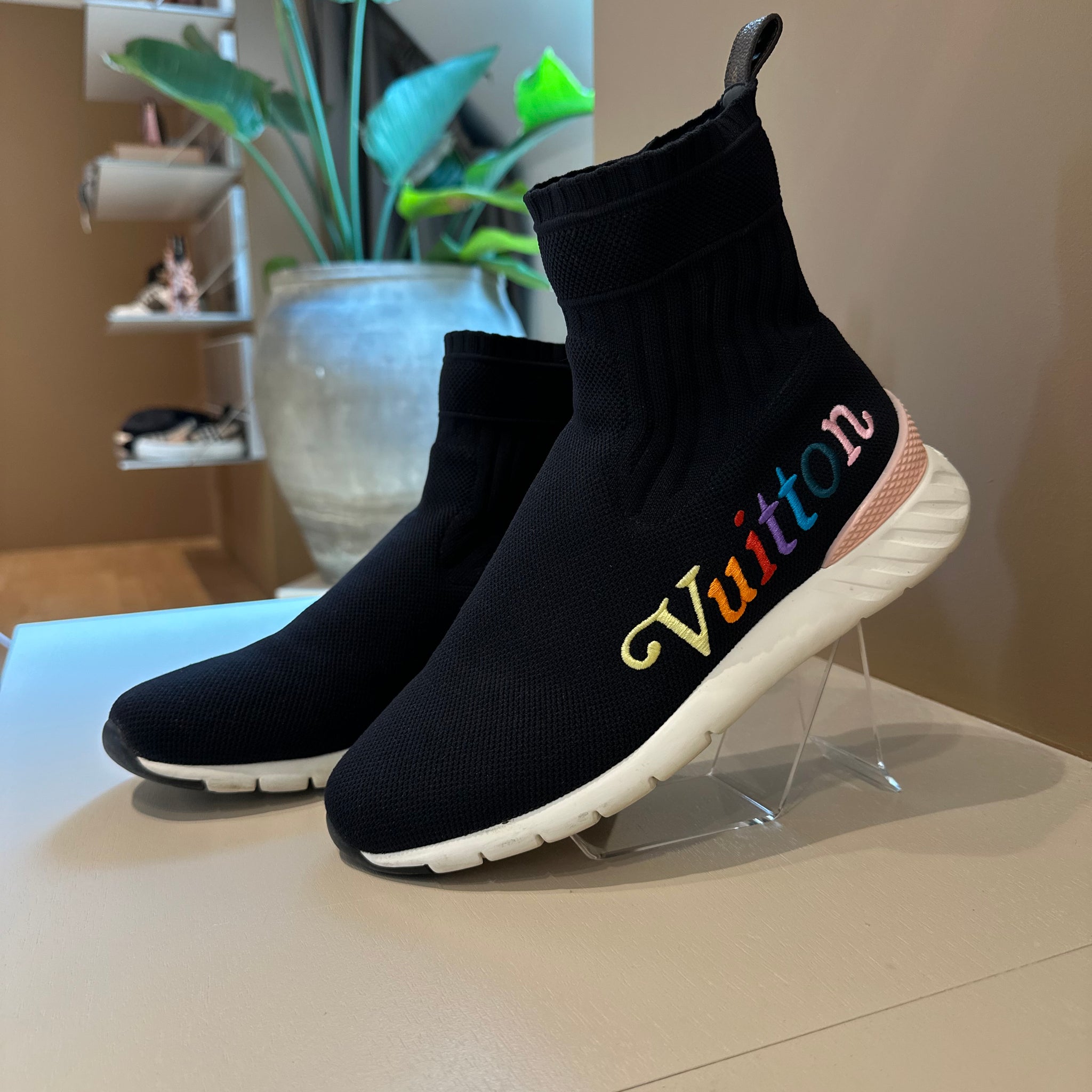 Louis Vuitton Aftergame Sock Sneakers 40