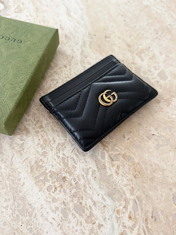Gucci GG Marmont Card Case Black