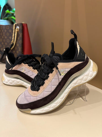 Chanel CC Multicolor Trainers 37