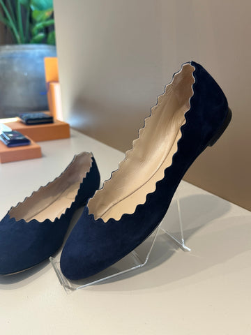 Chloé Lauren Ballerina Blue Lagoon 37