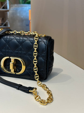 Dior Small Caro Bag Black GHW