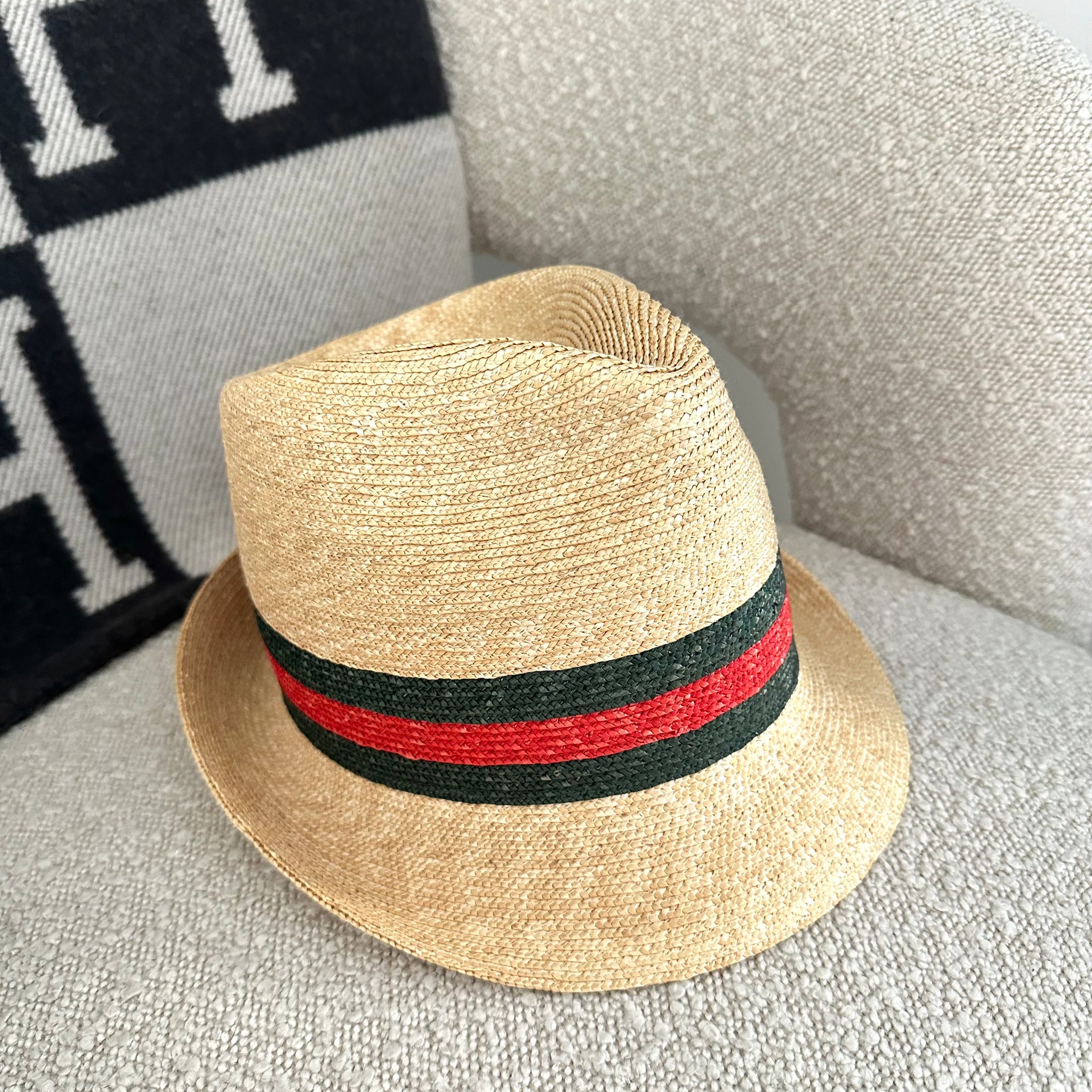 Gucci Straw Bucket Hat