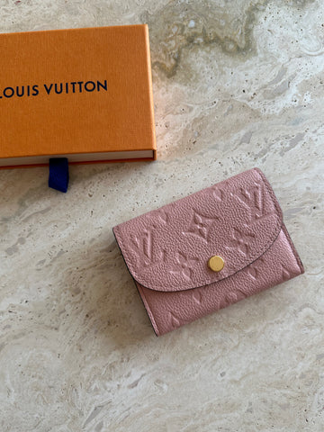 Louis Vuitton Rosalie Coin Purse Rose Poudre